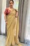 Georgette Beige Saree